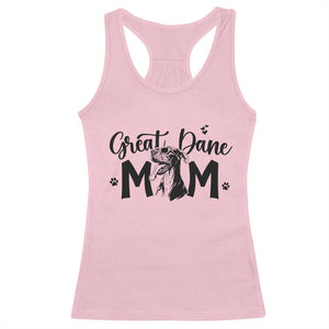 Great Dane Mom Racerback Tank Top Proud Dog Mama Cute Canine Lover Gift