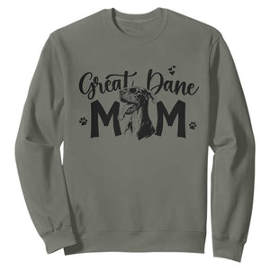 Great Dane Mom Sweatshirt Proud Dog Mama Cute Canine Lover Gift