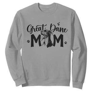 Great Dane Mom Sweatshirt Proud Dog Mama Cute Canine Lover Gift