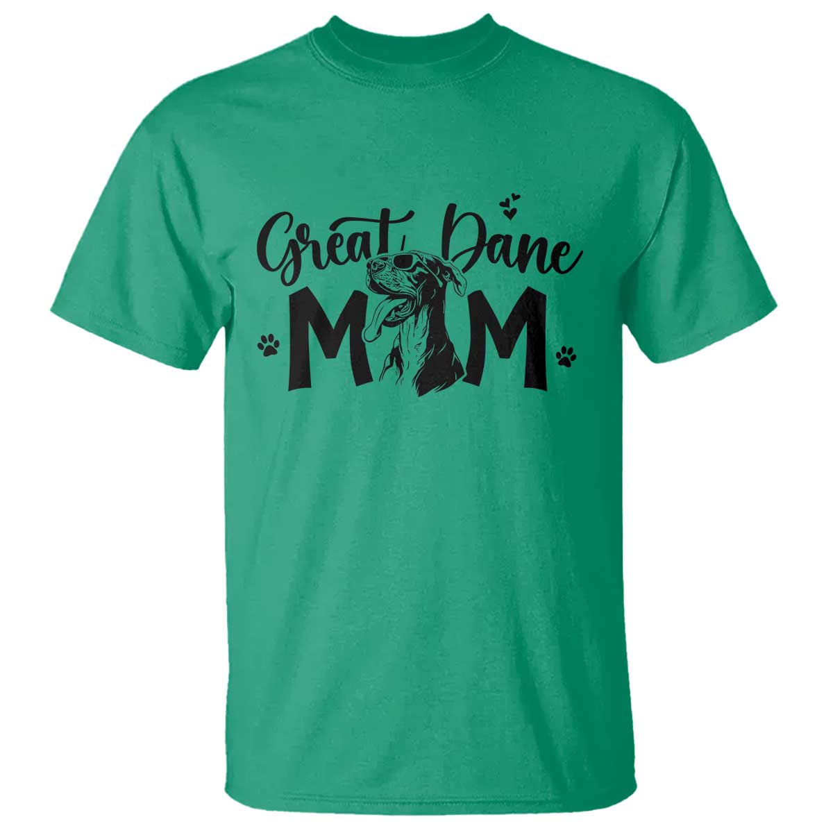 Great Dane Mom T Shirt Proud Dog Mama Cute Canine Lover Gift