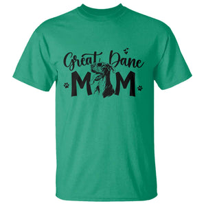 Great Dane Mom T Shirt Proud Dog Mama Cute Canine Lover Gift