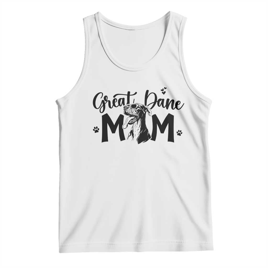 Great Dane Mom Tank Top Proud Dog Mama Cute Canine Lover Gift