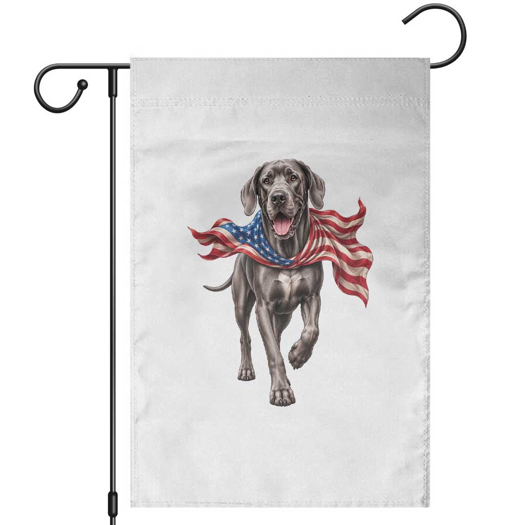 Patriotic Great Dane American Flag Garden Flag USA Pride Dog Lover Gift
