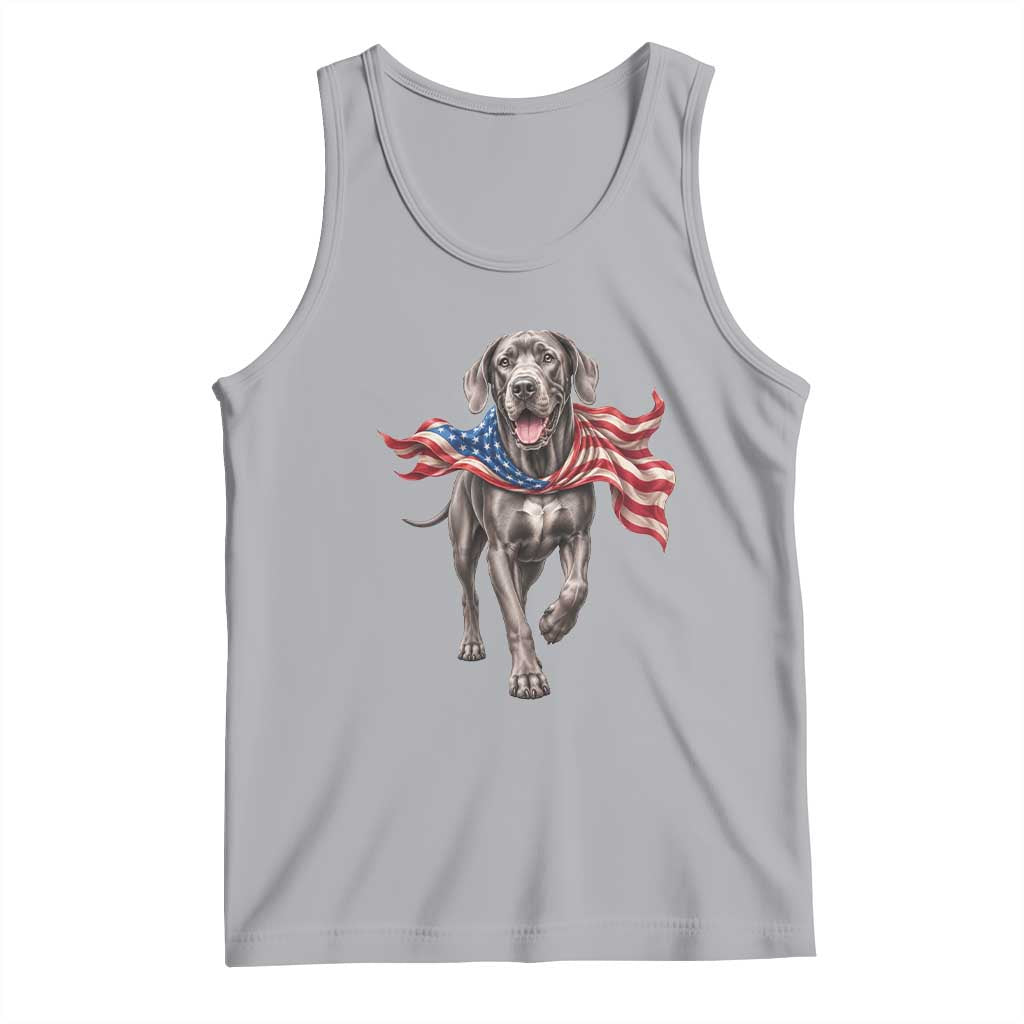 Patriotic Great Dane American Flag Tank Top USA Pride Dog Lover Gift