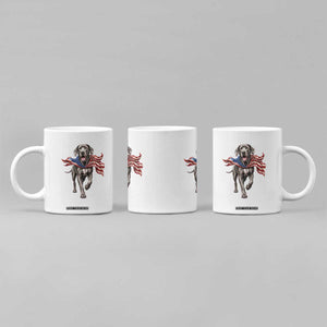Patriotic Great Dane American Flag Coffee Mug USA Pride Dog Lover Gift