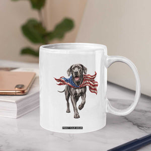 Patriotic Great Dane American Flag Coffee Mug USA Pride Dog Lover Gift