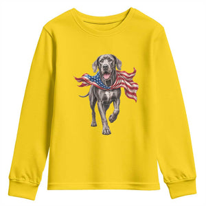 Patriotic Great Dane American Flag Youth Sweatshirt USA Pride Dog Lover Gift