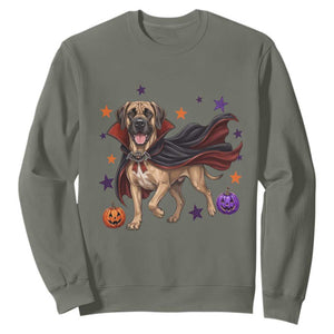 Cute Halloween Great Dane Dog Pumpkin Ghost and Witch T-Shirt Sweatshirt