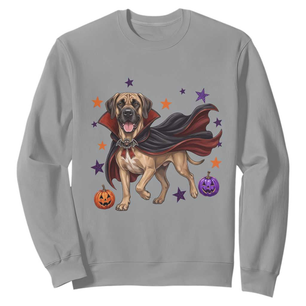 Cute Halloween Great Dane Dog Pumpkin Ghost and Witch T-Shirt Sweatshirt