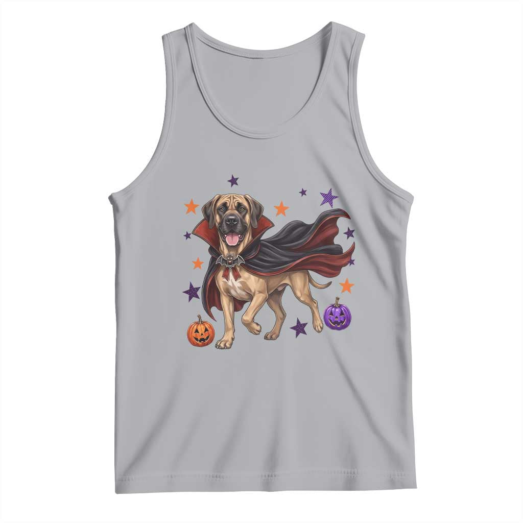 Cute Halloween Great Dane Dog Pumpkin Ghost and Witch T-Shirt Tank Top