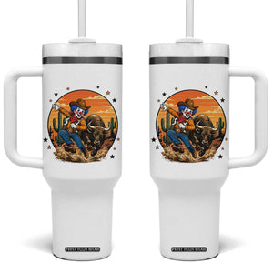 Cute Halloween Vampire Great Dane Dog Tumbler With Handle Spooky Pet Lover Gift