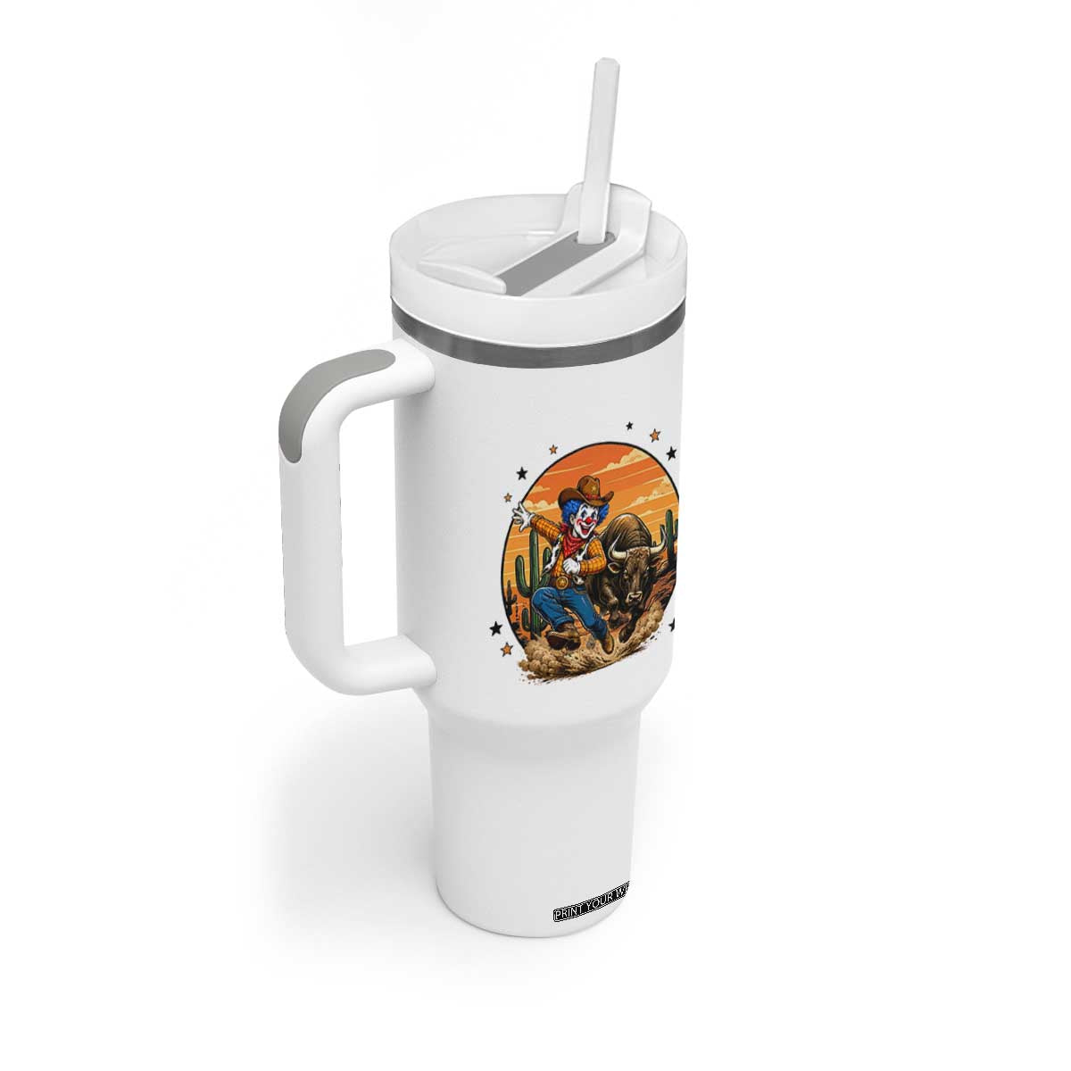 Cute Halloween Vampire Great Dane Dog Tumbler With Handle Spooky Pet Lover Gift