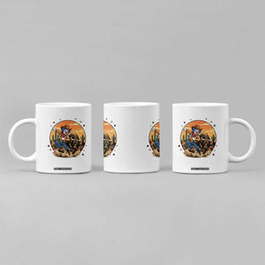 Cute Halloween Vampire Great Dane Dog Coffee Mug Spooky Pet Lover Gift