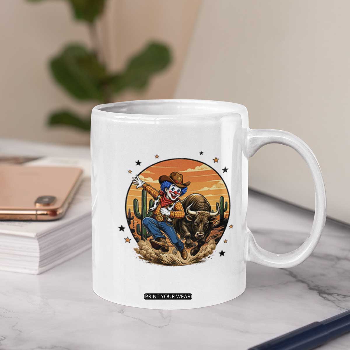 Cute Halloween Vampire Great Dane Dog Coffee Mug Spooky Pet Lover Gift