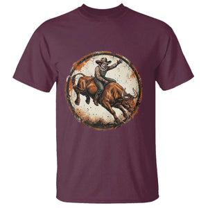 Funny Rodeo Clown Bull Riding T Shirt Western Rodeo Fighter Gift