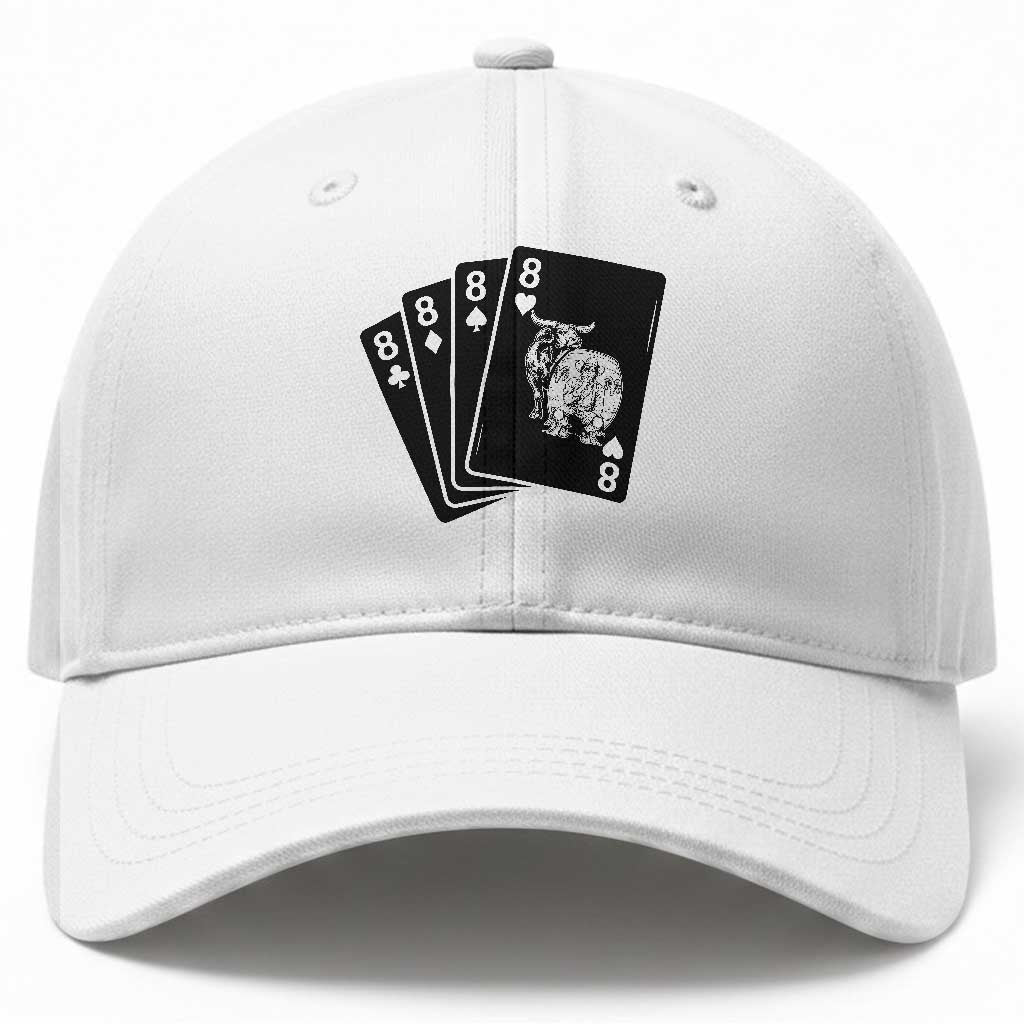 Funny Rodeo Clown Bull Western Playing Cards Poker Gift Baseball Cap