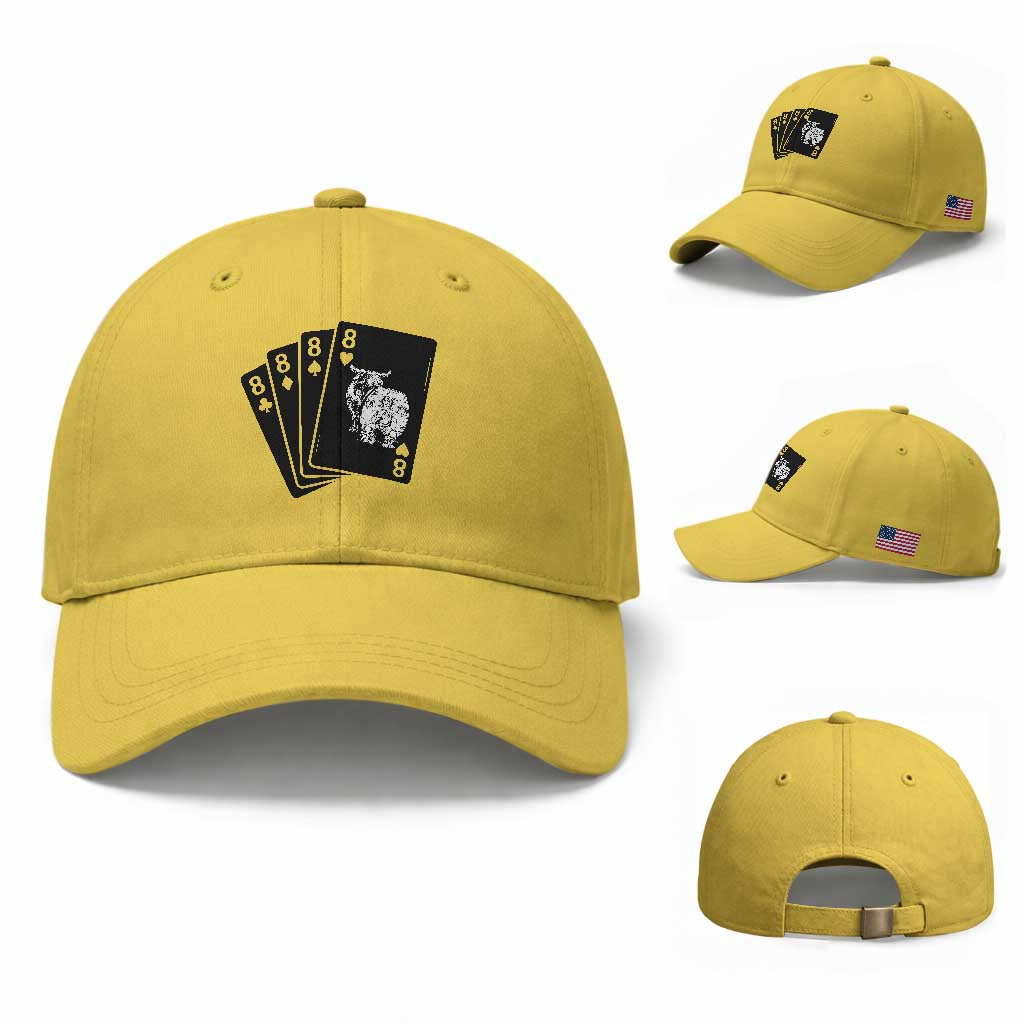 Funny Rodeo Clown Bull Western Playing Cards Poker Gift Baseball Cap