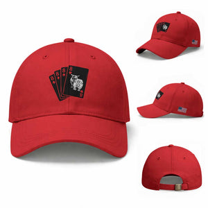 Funny Rodeo Clown Bull Western Playing Cards Poker Gift Baseball Cap