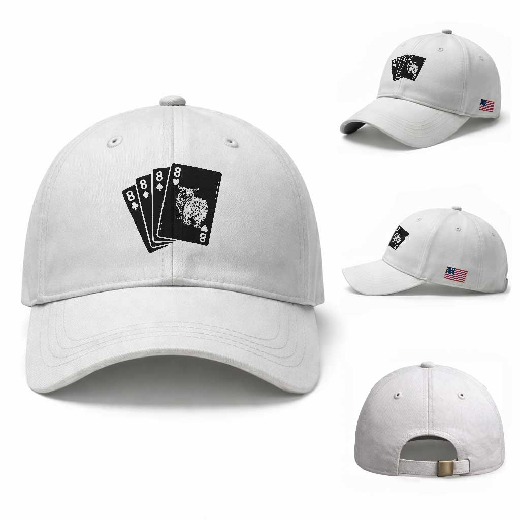 Funny Rodeo Clown Bull Western Playing Cards Poker Gift Baseball Cap
