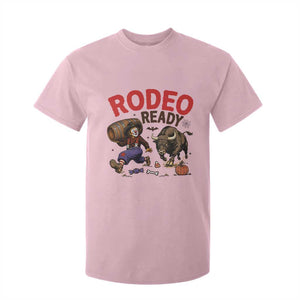 Rodeo Ready Clown Bull Chase Spooky Halloween Gift T Shirt For Kid