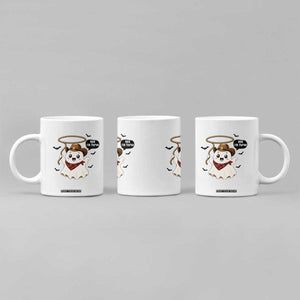 Halloween Spooky Cowboy Ghost 3rd Birthday Coffee Mug Boo Im Three Western Party Gift