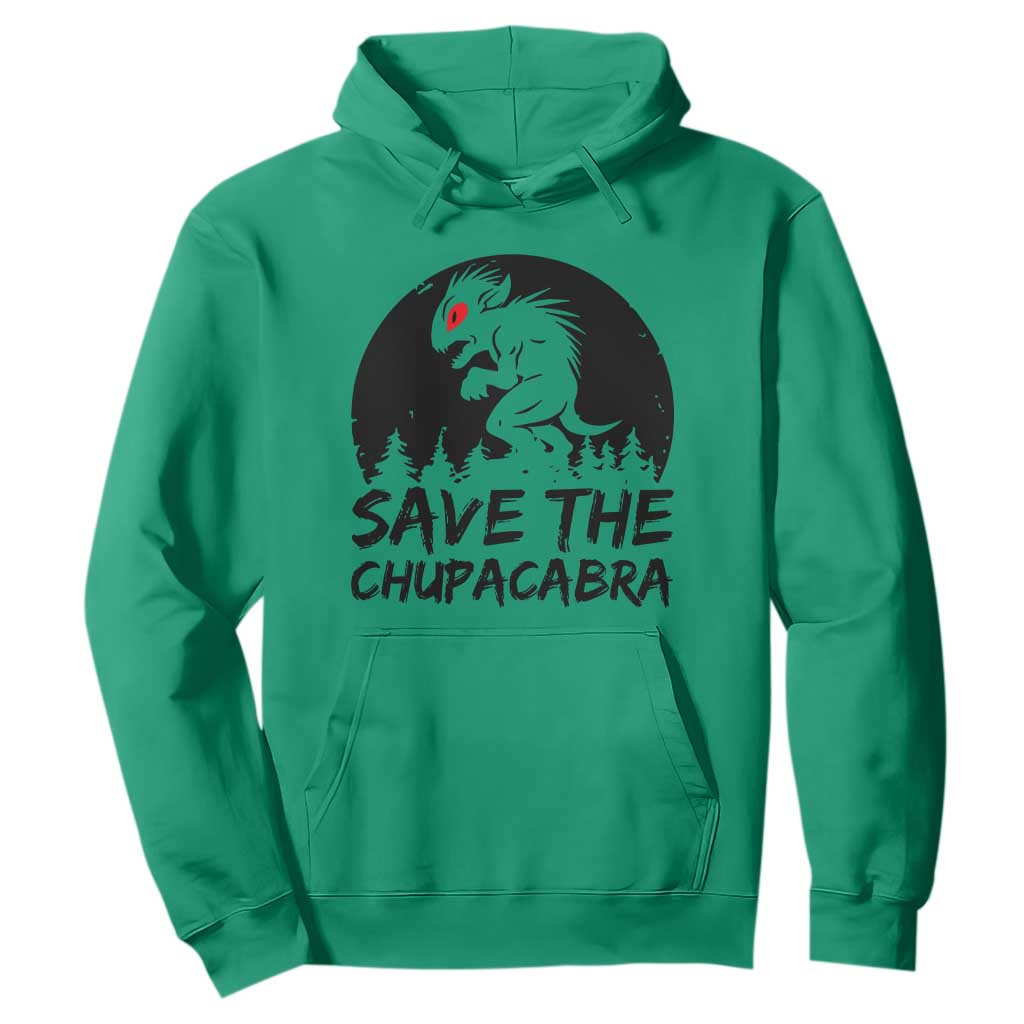 Chupacabra Hoodie Funny Cryptid Save The Goat Sucker Gift TS12 Irish Green Print Your Wear
