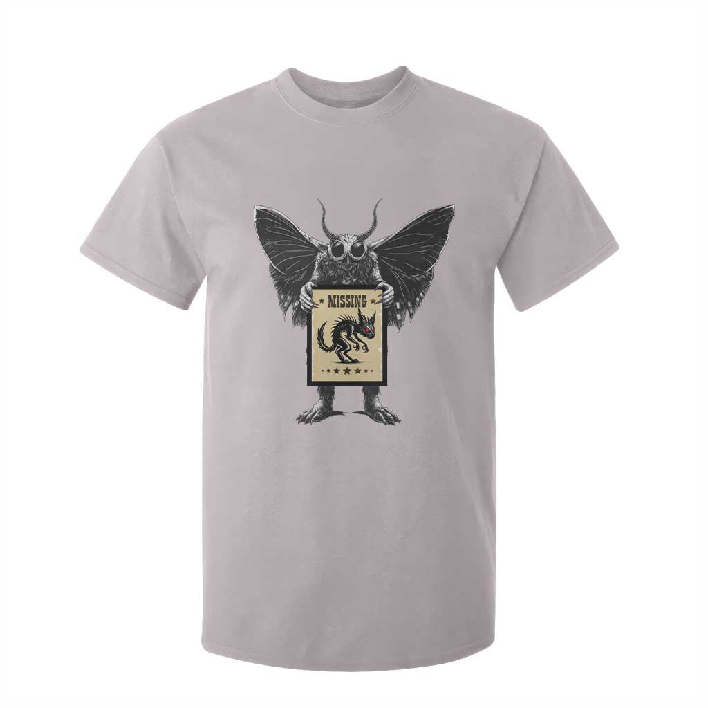 Mothman Missing Chupacabra T Shirt For Kid Funny Cryptid Gift TS12 Ice Gray Print Your Wear