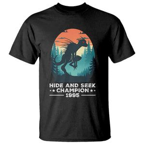 Chupacabra T Shirt Gothic Humor Hide And Seek Champion Gift TS12 Black Print Your Wear