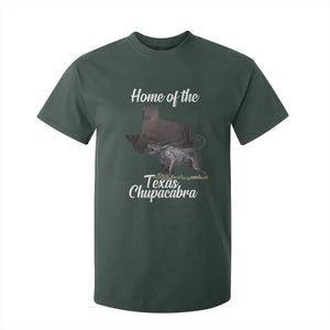 Chupacabra T Shirt For Kid Home Of The Texas Gothic Folklore Gift TS12 Dark Forest Green Print Your Wear