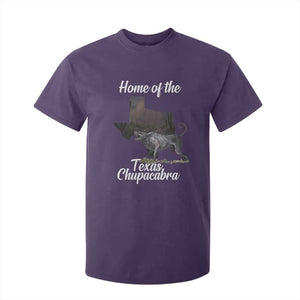 Chupacabra T Shirt For Kid Home Of The Texas Gothic Folklore Gift TS12 Purple Print Your Wear