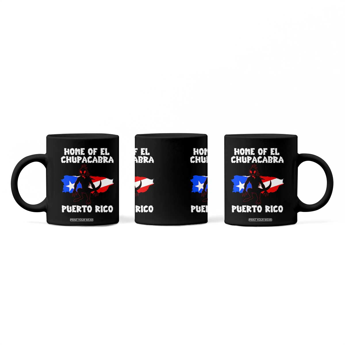 Chupacabra Coffee Mug Home Of Puerto Rico Legend Gothic Horror Gift TS12 Print Your Wear