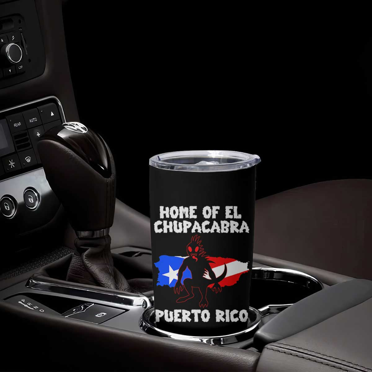 Chupacabra Tumbler Cup Home Of Puerto Rico Legend Gothic Horror Gift TS12 Print Your Wear
