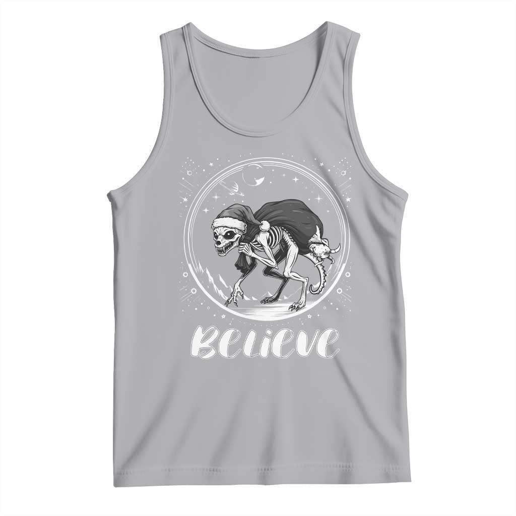 Chupacabra Tank Top Funny Believe Christmas Cryptid Gift TS12 Athletic Heather Print Your Wear