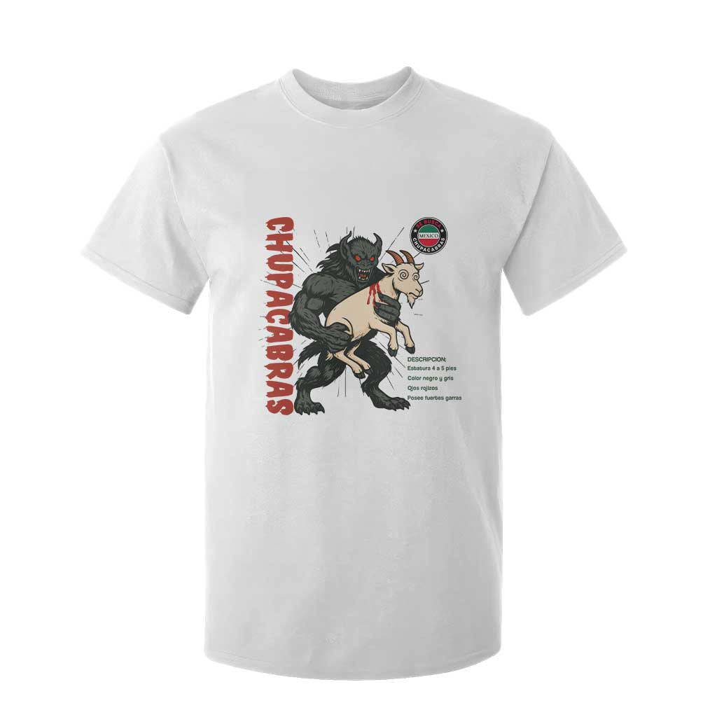 Chupacabra T Shirt For Kid Vintage Horror Cryptid Gift TS12 White Print Your Wear