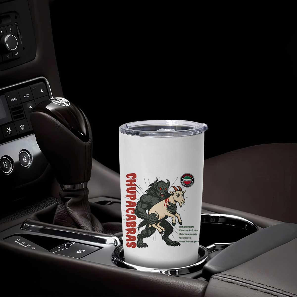 Chupacabra Tumbler Cup Vintage Horror Cryptid Gift TS12 Print Your Wear