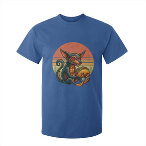 Funny Chupacabra Eat Tacos Cryptid Gift T Shirt For Kid TS12 Royal Blue Print Your Wear