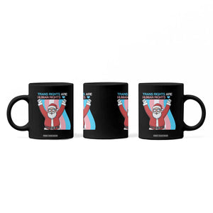 Christmas Trans Rights Are Human Rights Coffee Mug LGBTQ Advocate TS12 Print Your Wear