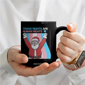 Christmas Trans Rights Are Human Rights Coffee Mug LGBTQ Advocate TS12 Print Your Wear