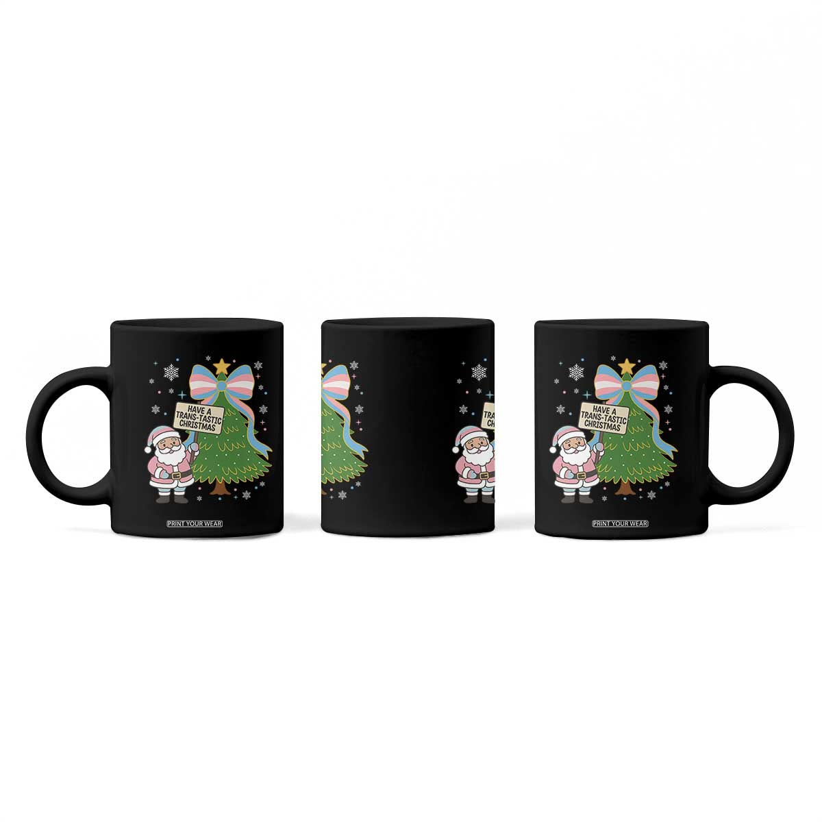Have A Trans Tastic Christmas Coffee Mug Transgender Pride TS12 Print Your Wear
