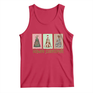 Howdy Christmas Tank Top Funny Western Xmas Tree Rodeo Fan Gift TS12 Red Print Your Wear