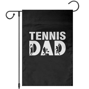 Funny Tennis Dad Life Garden Flag Tennis Player Gift TS12 Black Print Your Wear