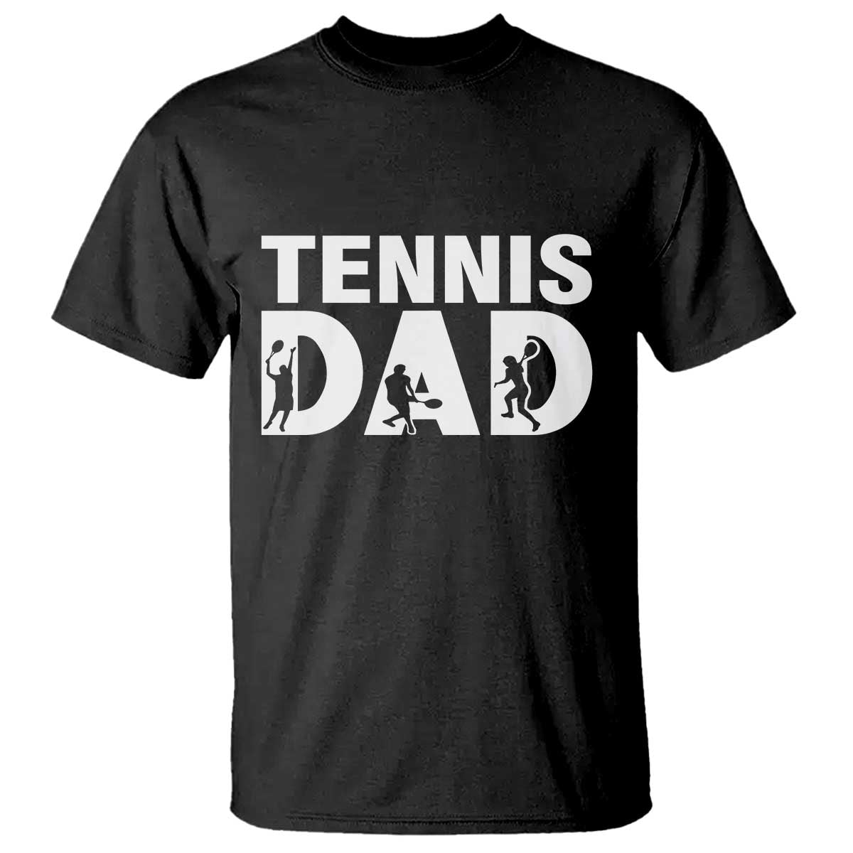 Funny Tennis Dad Life T Shirt Tennis Player Gift TS12 Black Print Your Wear