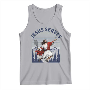 Christian Tennis Lover Gift Tank Top Funny Christian Gift TS12 Athletic Heather Print Your Wear