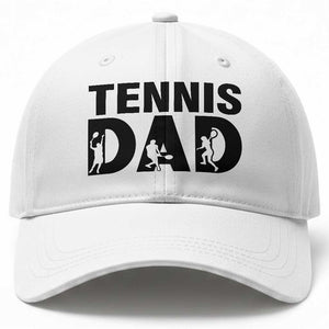 Funny Tennis Dad Life Baseball Cap Sport Lover Gift TS12 Print Your Wear