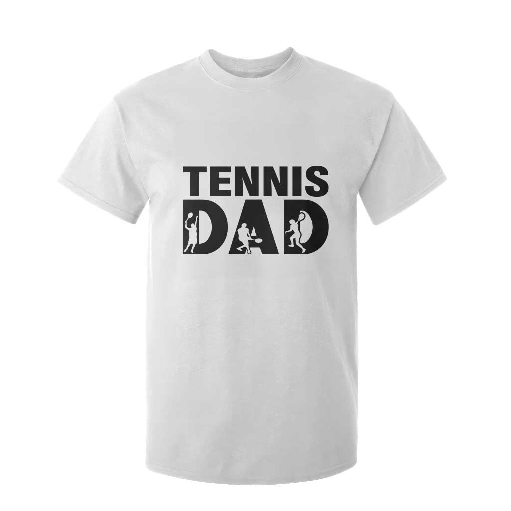 Funny Tennis Dad Life T Shirt For Kid Sport Lover Gift TS12 White Print Your Wear