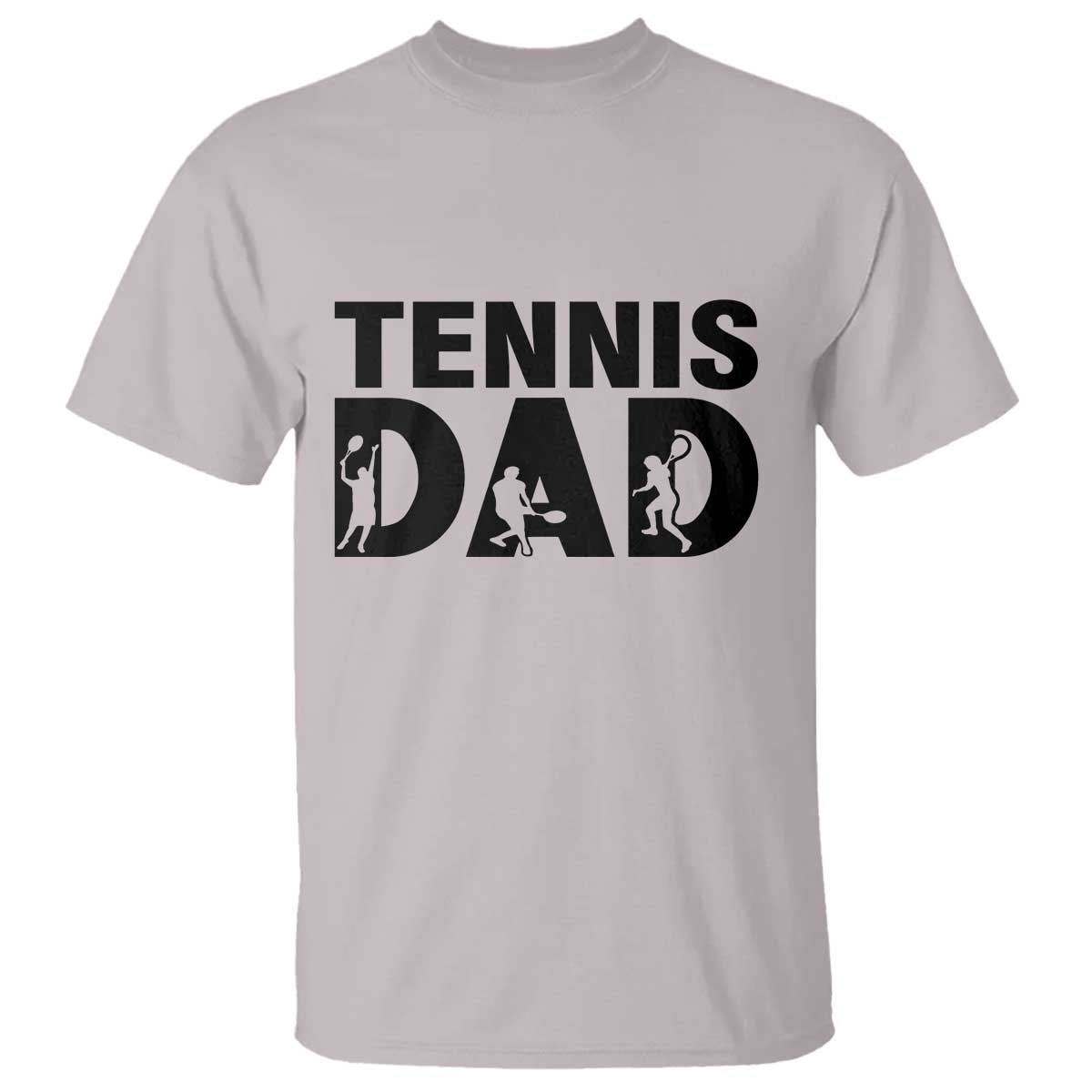 Funny Tennis Dad Life T Shirt Sport Lover Gift TS12 Ice Gray Print Your Wear