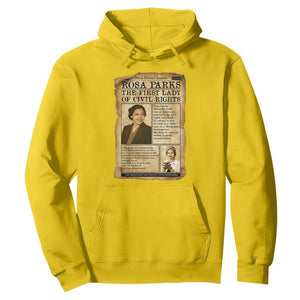 Vintage Newspaper Rosa Parks Hoodie Civil Rights Hero TS12 Daisy Print Your Wear
