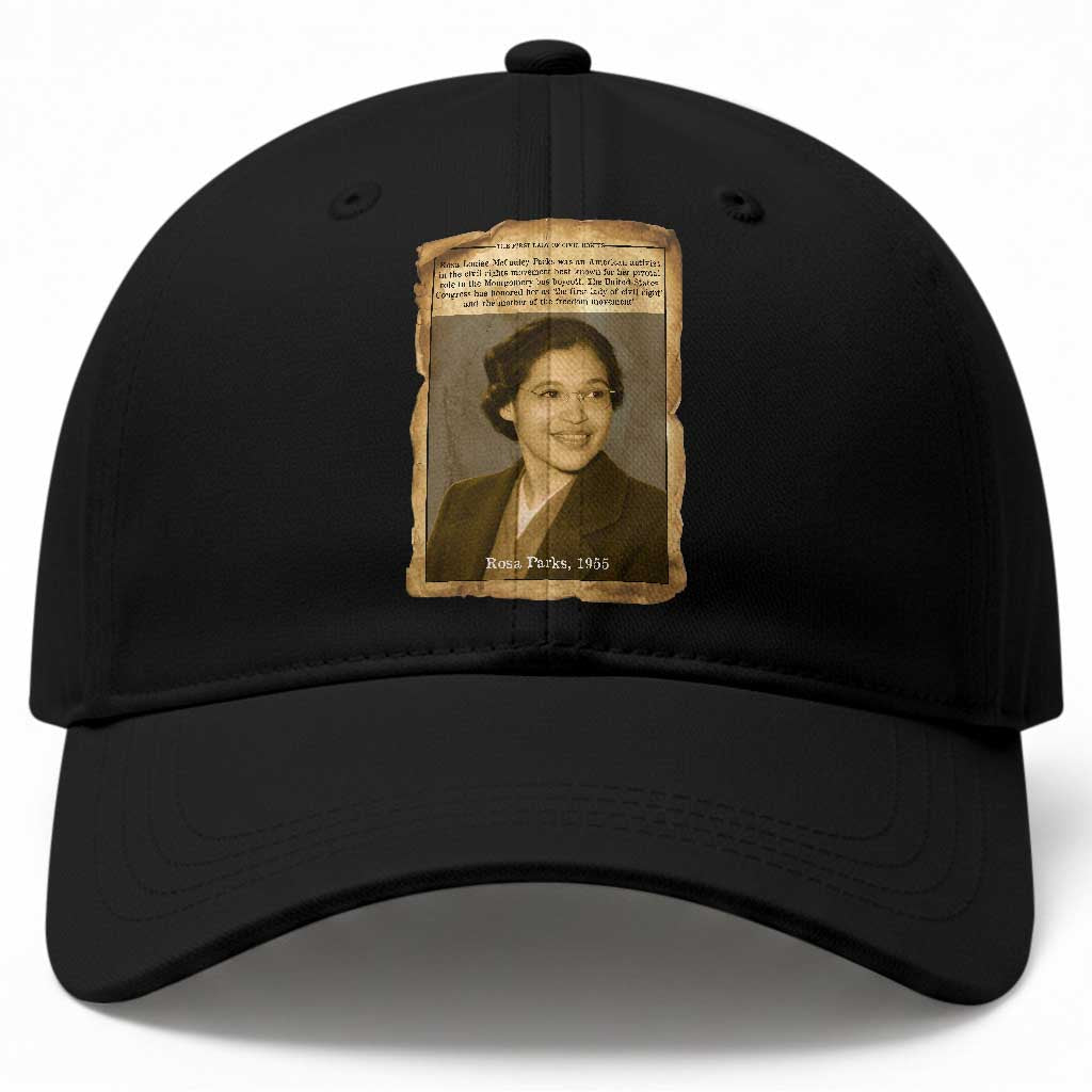 Vintage Rosa Parks Baseball Cap First Lady Of Civil Rights TS12 Print Your Wear