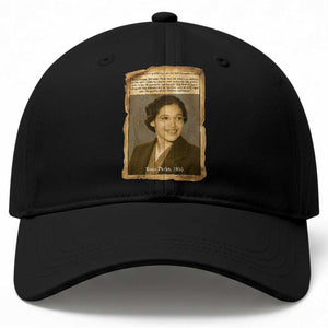 Vintage Rosa Parks Baseball Cap First Lady Of Civil Rights TS12 Print Your Wear