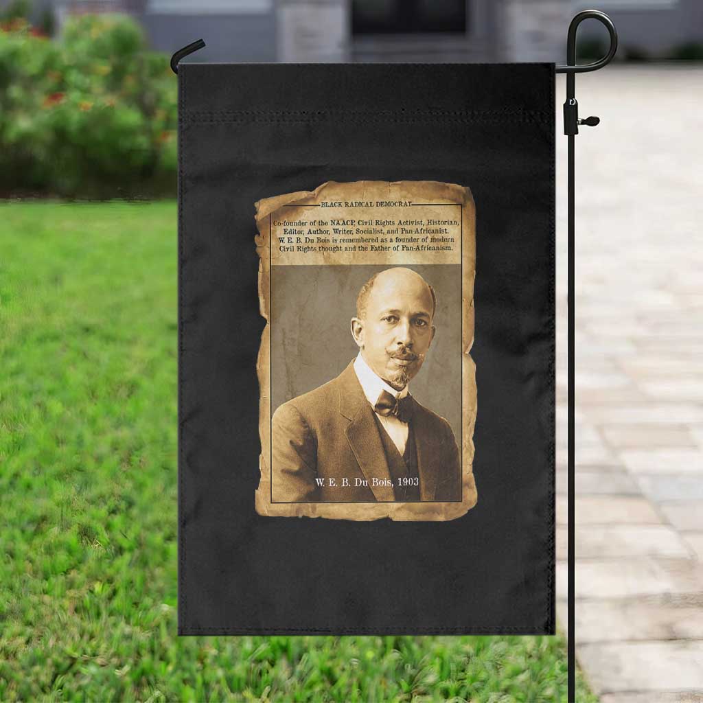 Vintage Newspaper W E B Du Bois Garden Flag Civil Rights Pioneer TS12 Print Your Wear